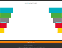 Tablet Screenshot of andrewmunn.com